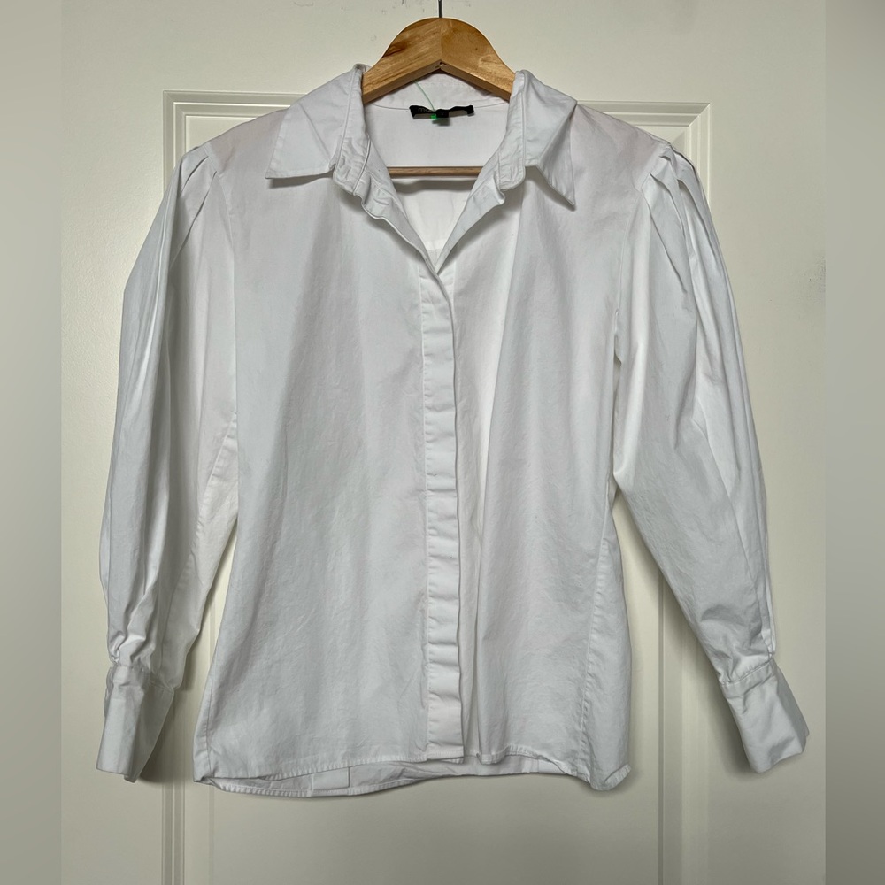 maje puff sleeve blouse size small